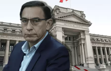 Martn Vizcarra abondon sede judicial en vehculo del INPE