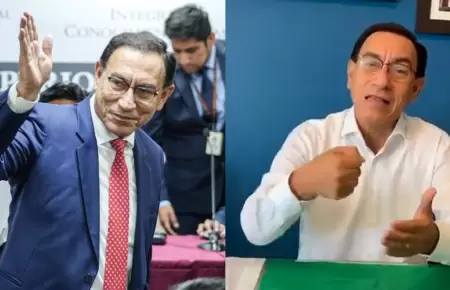 Martn Vizcarra grab un video dirigido a sus simpatizantes previo a sentencia.