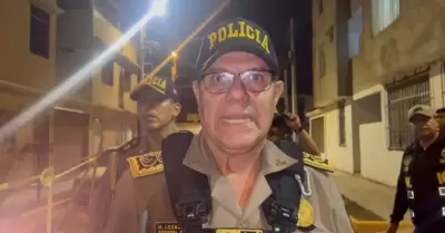 General Manuel Lozada fue absuelto por el caso golpe de Estado.
