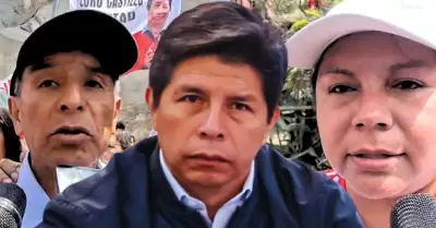 Familia de Pedro Castillo rechaza condena a expresidente