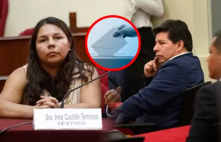 Irma Castillo no descarta ingresar a la poltica tras sentencia de Pedro Castill