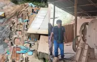 Pataz: Fuerzas Armadas y PNP destruyeron costosa infraestructura y materiales utilizados en minera ilegal