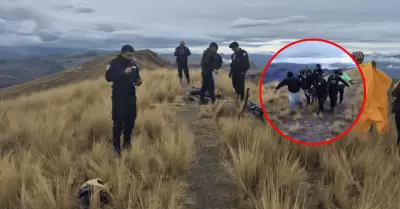 Un turista falleci y dos resultan heridos tras ser alcanzados por un rayo