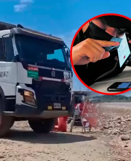 Presunto sindicato de obreros llegaron armados para impedir avance de la obra.