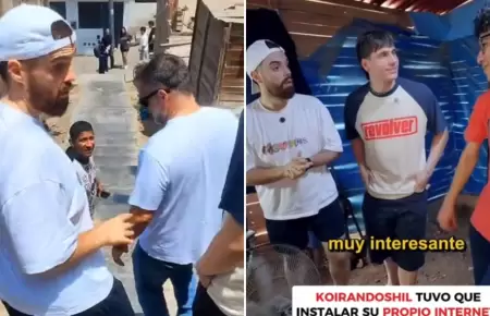 Ibai Llanos conoce setup de Koirandoshil