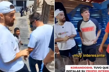 Ibai Llanos conoce setup de Koirandoshil