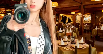 Influencer arrestada por no pagar cuenta de restaurantes.