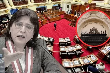 Delia Espinoza pide a Defensora del Pueblo proteccin de sus derechos