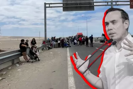 Jos Jer a migrantes que buscan cruzar Tacna desde Chile