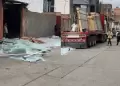Tragedia en Huancayo: Joven ayudante perdi la vida tras quedar atrapado por planchas de vidrio