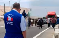 Defensora del Pueblo y Minsa supervisan frontera con Chile ante bloqueo y aumento de migrantes en Tacna