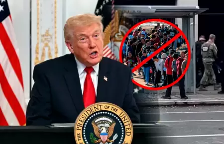 Trump anuncia que suspender inmigracin de personas del "tercer mundo".