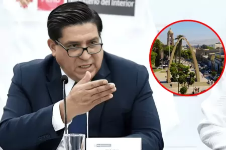 Ministro del Interior anuncia estado de emergencia en Tacna en las prximas hora