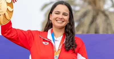Florencia Chiarella conquist el oro en Vela