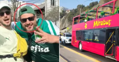 Bus donde falleci hincha de Palmeiras no tena permiso