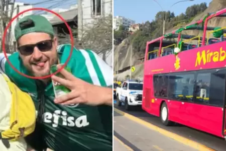 Bus donde falleci hincha de Palmeiras no tena permiso