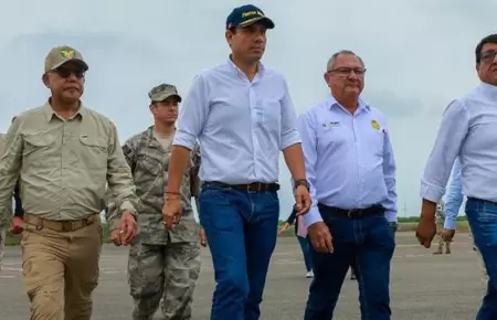 Jos Jer visit Tumbes en medio de la crisis migratoria del pas.