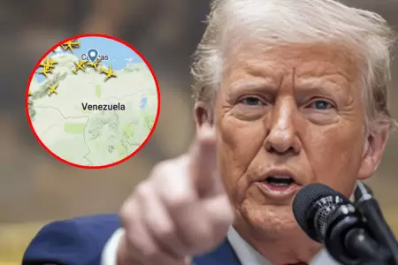 El presidente Donald Trump incrementa presin sobre rgimen de Maduro