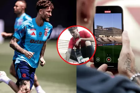 Leo Pereira, futbolista de Flamengo, qued FASCINADO con el estadio Monumental