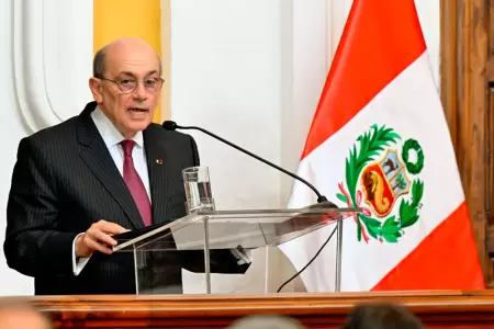 Canciller Hugo de Zela.