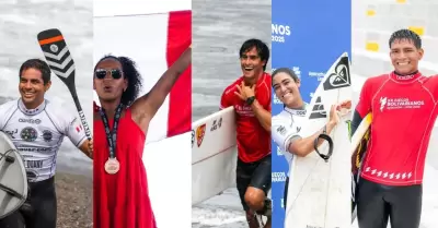 El surf sigue dndole ms oro al Per.