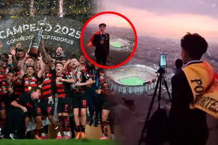 Joven se viraliza con autntica narracin de la Copa Libertadores desde un cerro