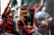 La Libertadores sobrevivió a la samba: Flamengo rompe el trofeo del campeonato en plena celebración
