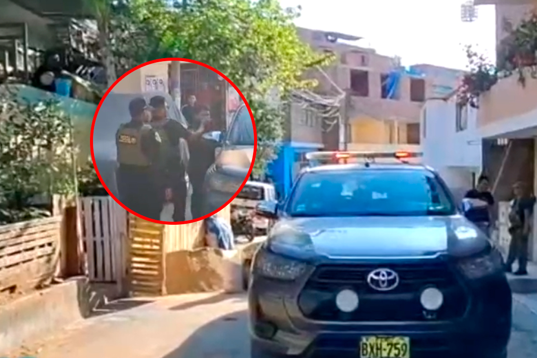 Agentes policiales y de la DEPINCRI acudieron para resguardar a la menor y esperar a los peritos de criminaltica.