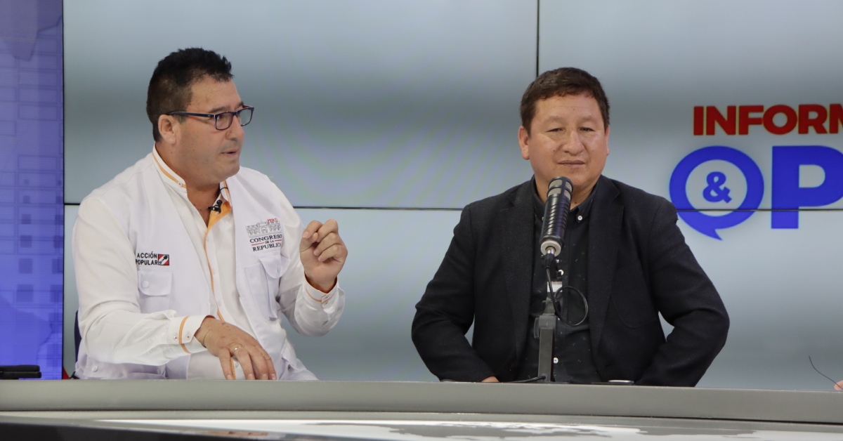 Guido Bellido y Edwin Martínez protagonizan TENSA discusión: "Hay gente bien sinvergüenza"