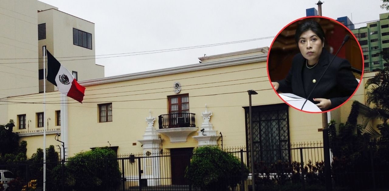 Betssy Ch�vez contin�a en la Embajada de M�xico en Lima.