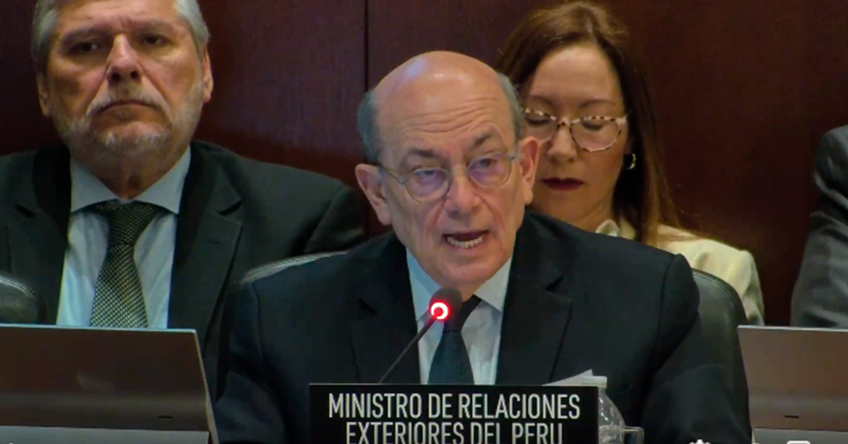 Hugo de Zela ante la OEA: "Se utiliza la Convención para otorgar asilo a quienes no sufren persecución política"