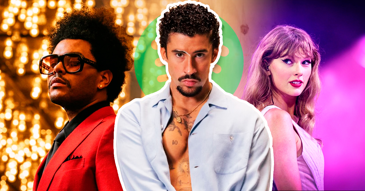 Artistas que marcaron el 2025: Bad Bunny ocupa el primer lugar acompañado de grandes nombres, según Spotify