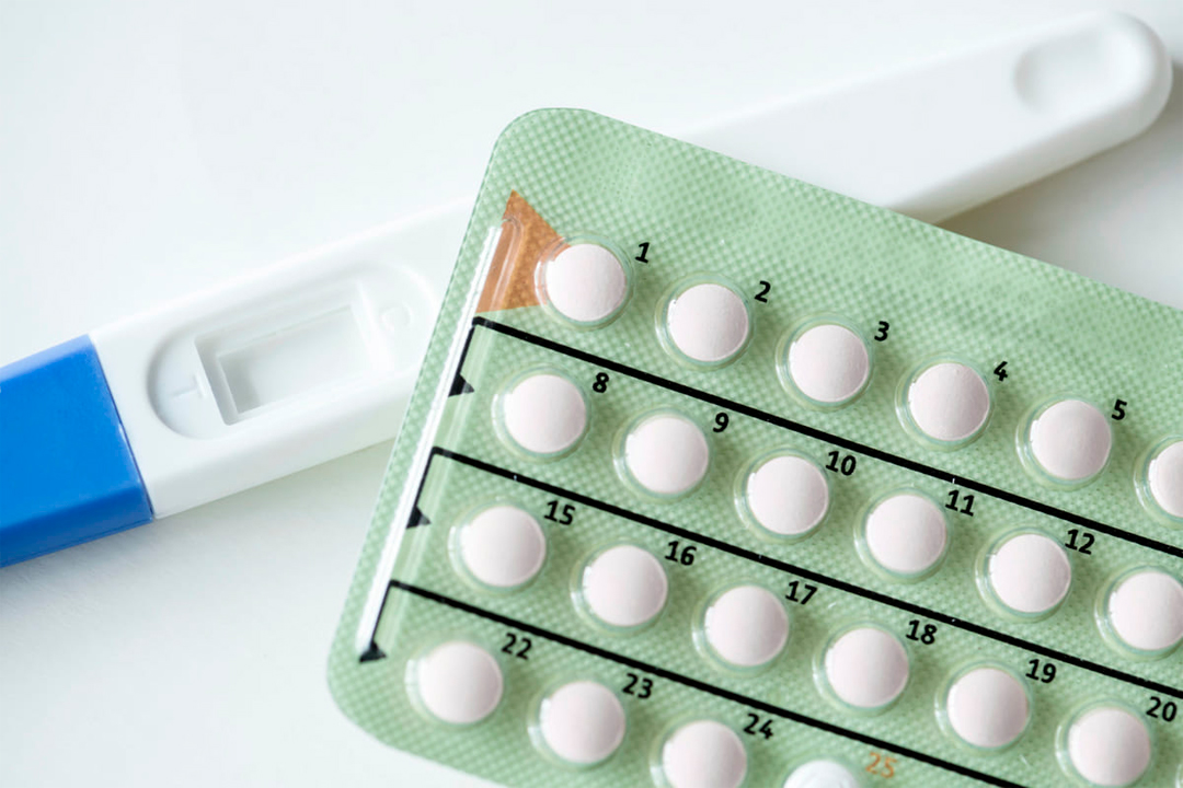 Pastillas anticonceptivas.