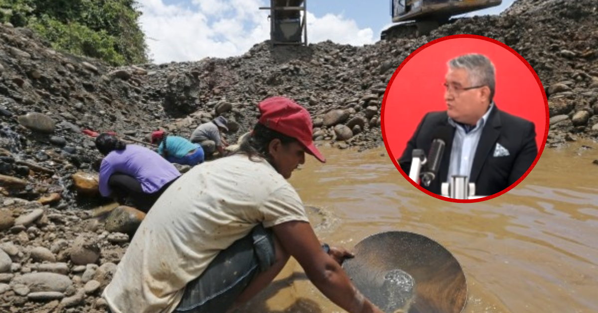 Ni al Gobierno ni a los mineros les interesa avanzar con la Ley MAPE, señala Juan Carlos Castro