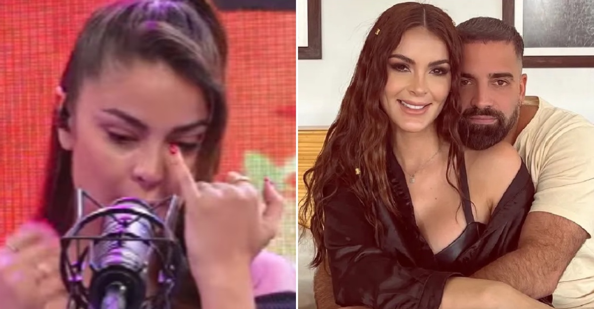 Laura Spoya rompe en llanto y niega haber sido infiel a Brian Rullan: "No aceptaré calumnias"