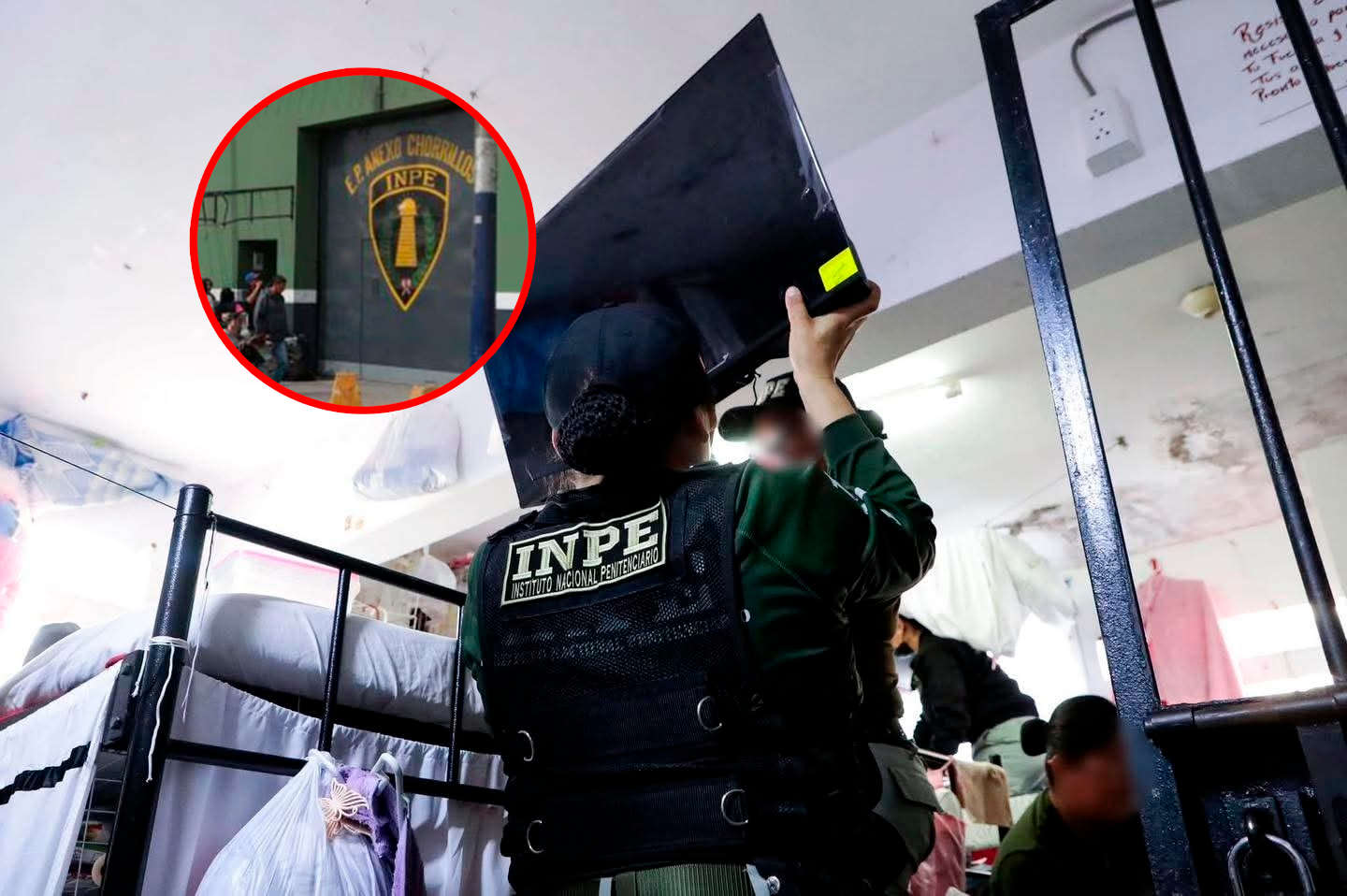 En el operativo se hallaron televisores y conexiones elctricas no autorizadas.