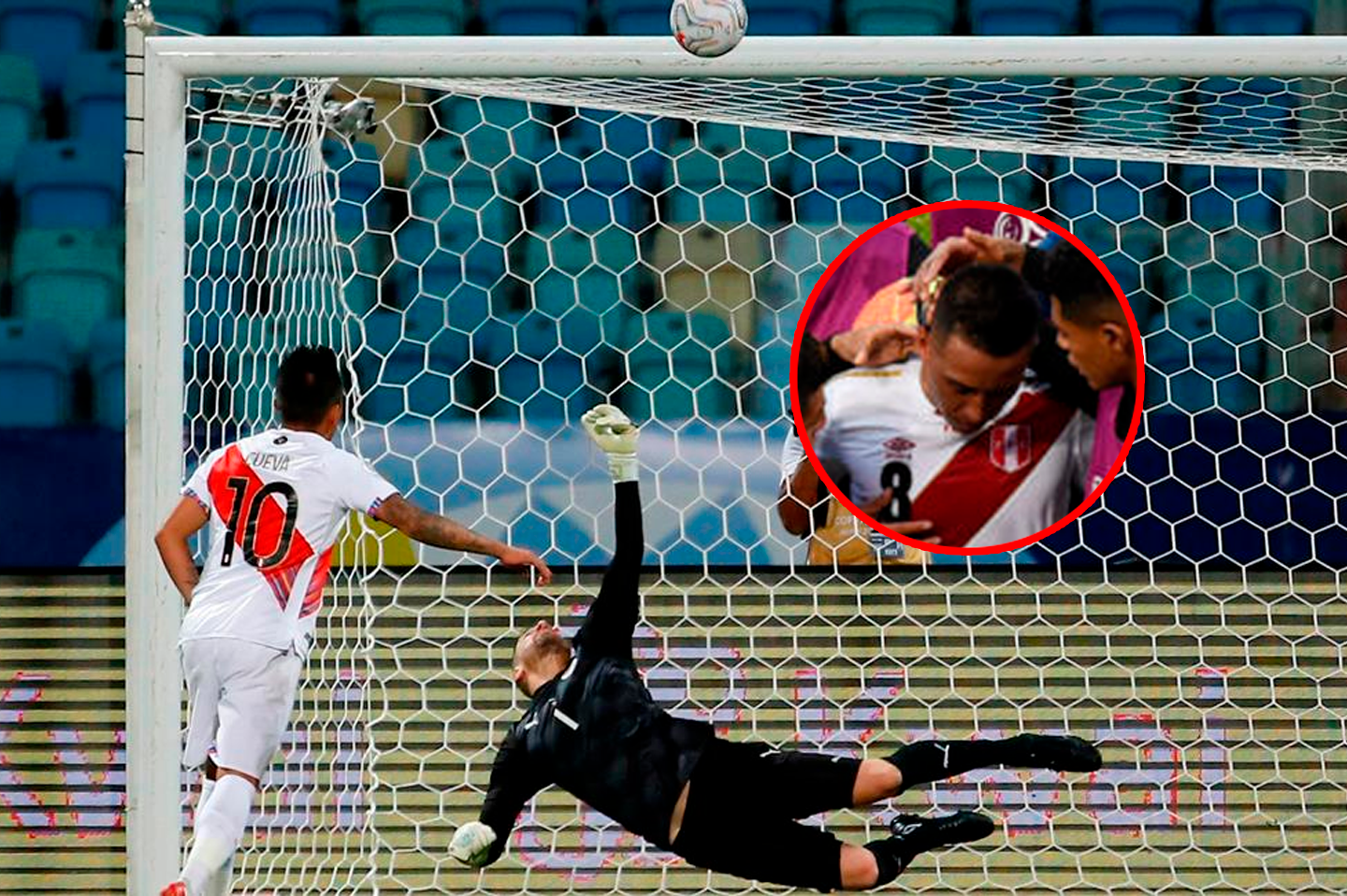 Hoy, Cueva puede reflexionar tranquilo sobre ese fallido gol en Rusia 2018.