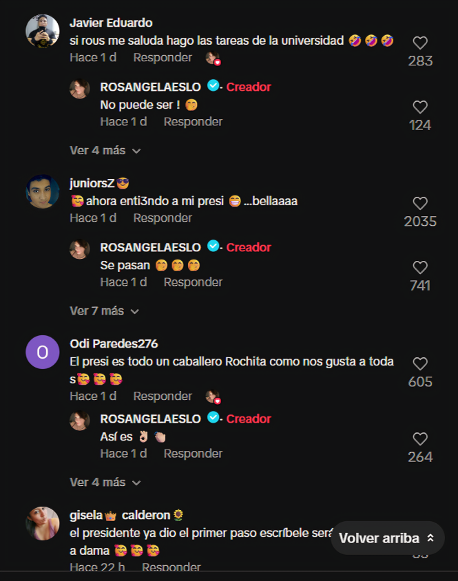 Así respondió Rosángela Espinoza