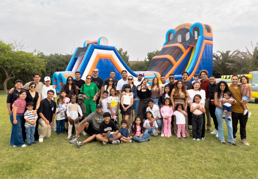 La foto de los jugadores de Alianza Lima que encendió la polémica.