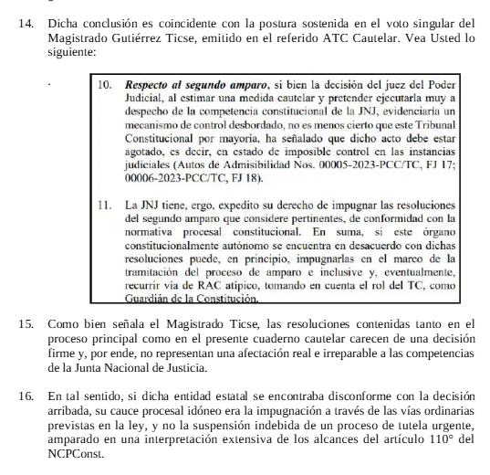 Coincidencia con Gutiérrez Ticse
