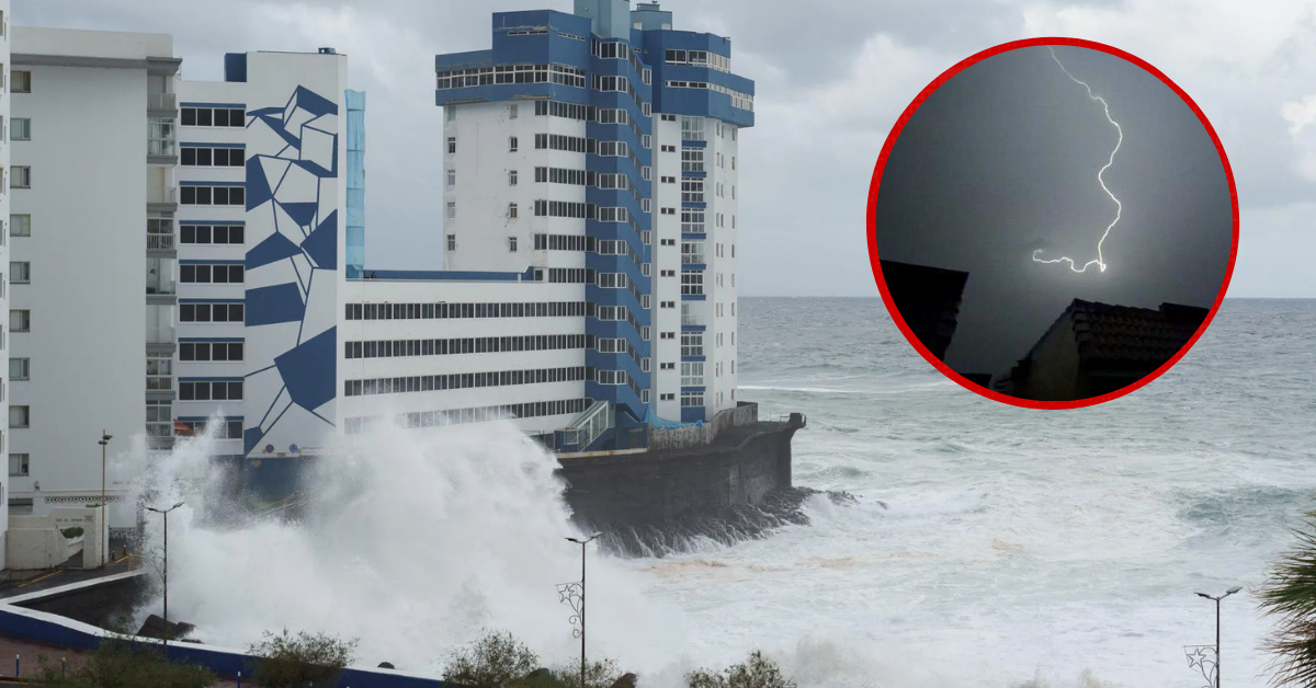 Alerta roja en España: Tormenta 'Emilia' se intensifica con fuertes vientos y oleajes anómalos