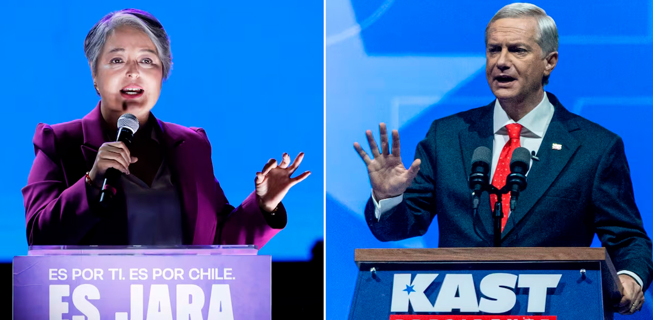 Elecciones presidenciales en Chile: Jeannette Jara y José Antonio Kast se enfrentan en la segunda vuelta