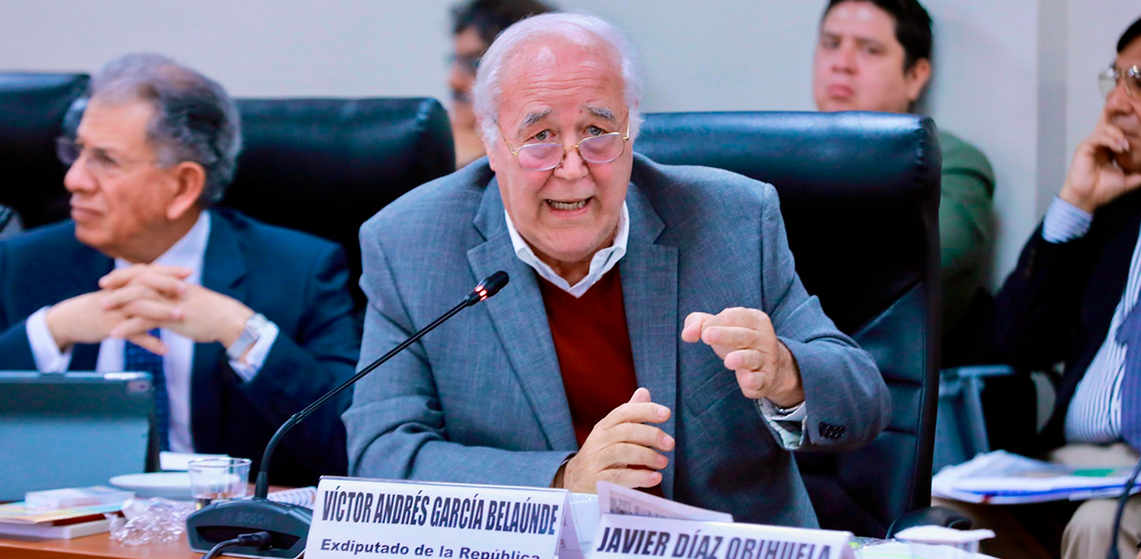Crisis en Acción Popular: "La irresponsabilidad de unos ambiciosos nos saca de carrera", Víctor Andrés García Belaunde