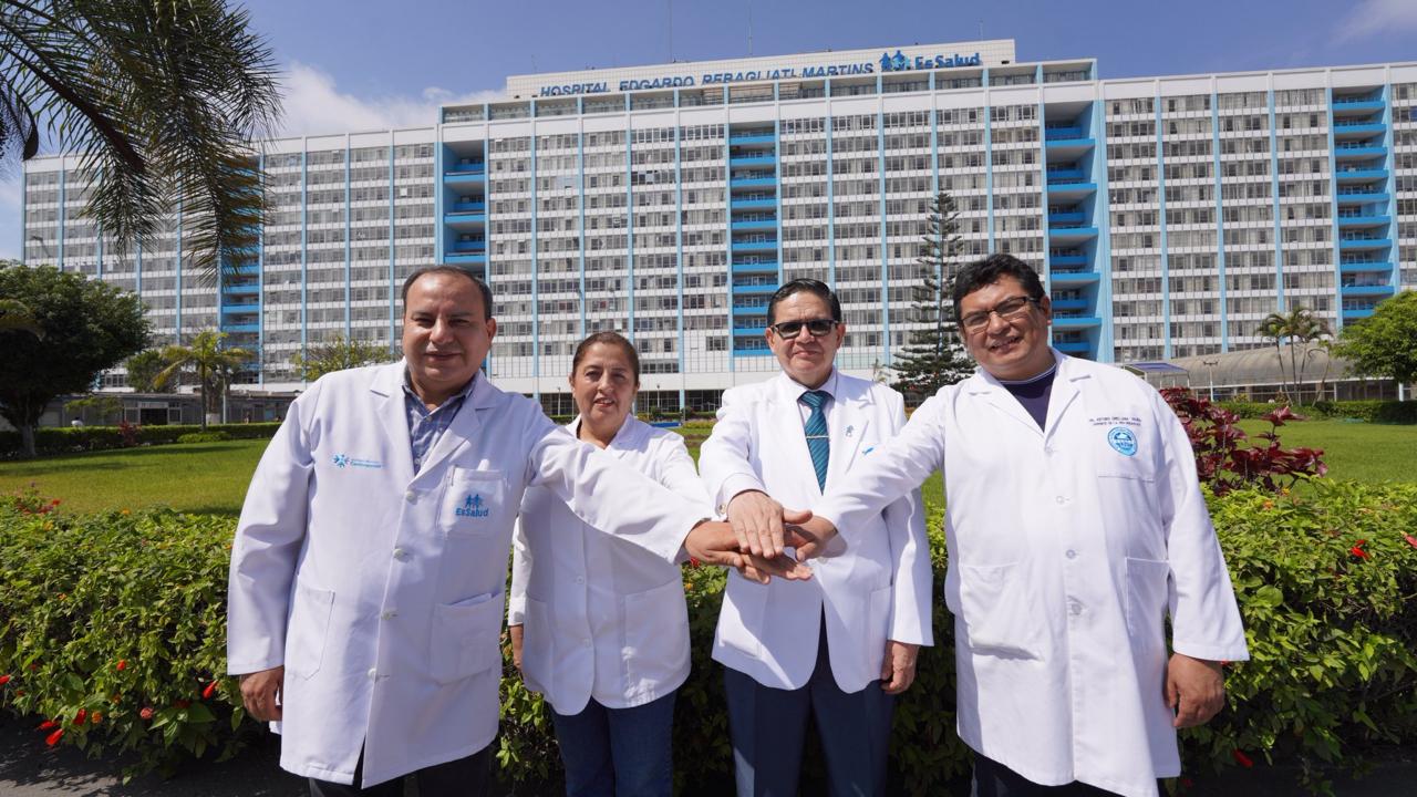 Equipo multidisciplinario garantizó el éxito de la intervención.