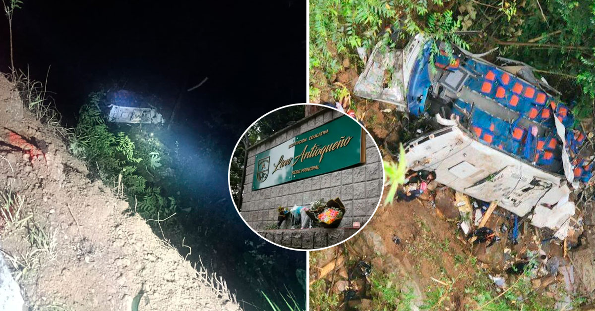 Accidente en excursión escolar dejó 17 muertos.