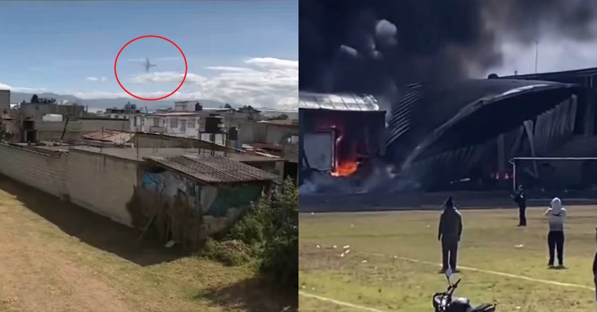 Trágico accidente: Avión privado se estrelló en una zona industrial, dejando varias personas fallecidas