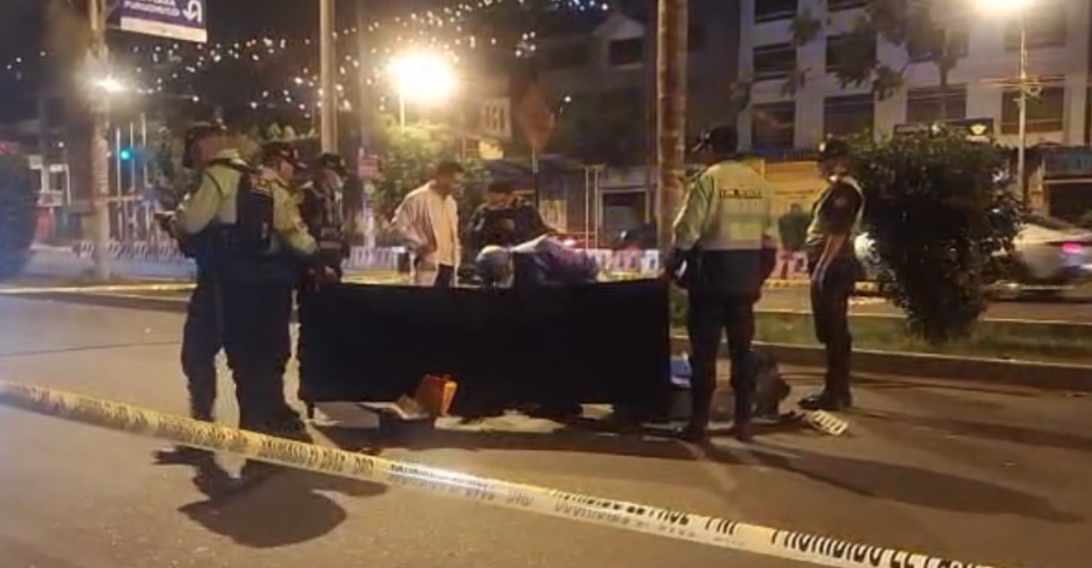 Ate: Joven muere atropellado cuando iba a un intercambio de regalos y conductor se da a la fuga