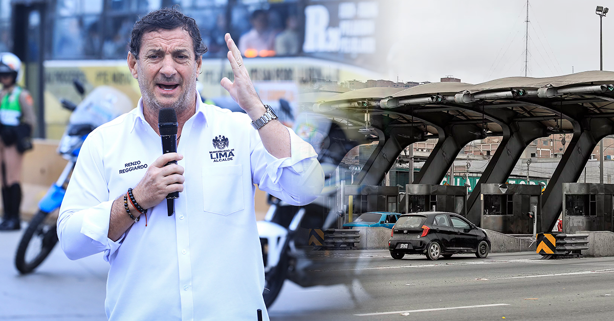 Alcalde de Lima Renzo Reggiardo descarta reactivaci�n de cobro de peajes.
