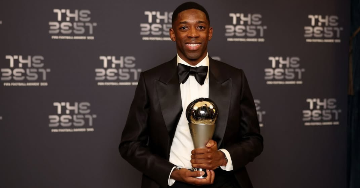 Ousmane Dembelé brilla en Premios The Best: Se consagró como el mejor futbolista del 2025