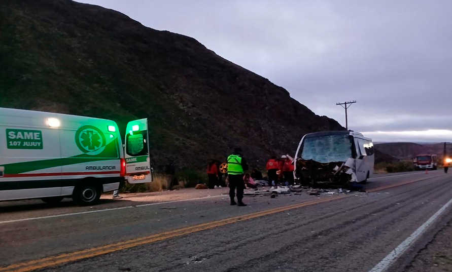 Accidente en Jujuy dej� varios heridos.